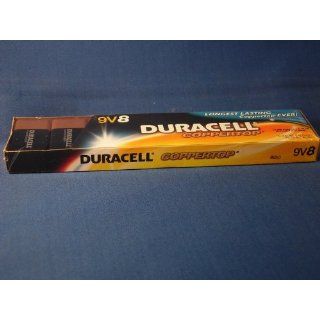 Duracell 9 Volt Alkaline Battery (8 per pack or 240 per case) Science Lab Supplies