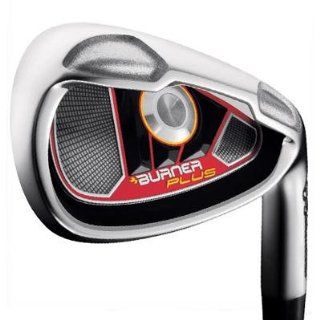 TaylorMade Golf Burner Plus Iron Set   4 SW   Steel (Regular, Right Hand, Burner 85 Steel)  Golf Club Iron Sets  Sports & Outdoors