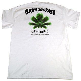 Tshirt Grow Your Own Grass   Funny Wheatgrass T Shirt   Vegan / Vegetarian Health & Personal Care