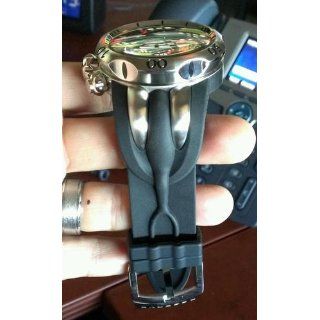 Invicta Men's 10825 Venom Reserve Chronograph Black Dial Black Polyurethane Watch at  Men's Watch store.