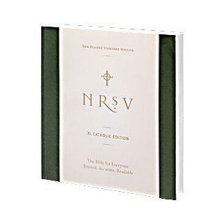 NRSV Extra Large Print Catholic Bible American Bible Society 9781585168705 Books