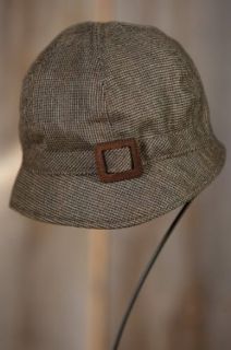 Marney Goorin Brothers Wool Blend Cloche Hat, BROWN, Size SMALL (21 7/8"  size 7) Apparel Belts