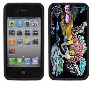Nathan Bart's The Mermaids Kiss Handmade iPhone 4 4S Rubber Bumper Plastic Case Cell Phones & Accessories