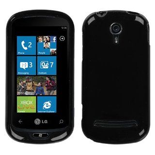 LG Quantum (AT&T) Protector Case   Black Cell Phones & Accessories