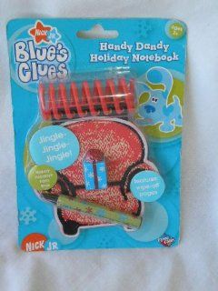 Blues Clues Handy Dandy Holiday Thinking Chair Notebook New JINGLES  