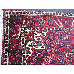 Persian Bakhtiari Handmade Red Rug (8'6 x 12'1) 7x9   10x14 Rugs