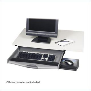 Safco Ergo Comfort Premium Under Desk Keyboard Drawer   2213