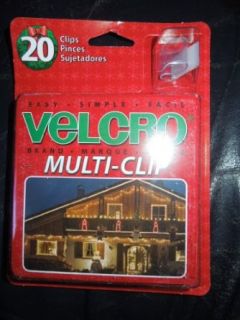 Velcro Multi Clip For Hanging Roof Lights 20 Clips Per Package    