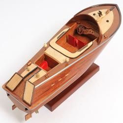OMH Wooden Runabout Scale Model Accent Pieces
