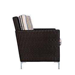 angeloHOME Napa Springs Newport Stripe Set of 2 Chairs Indoor/Outdoor Wicker ANGELOHOME Sofas, Chairs & Sectionals