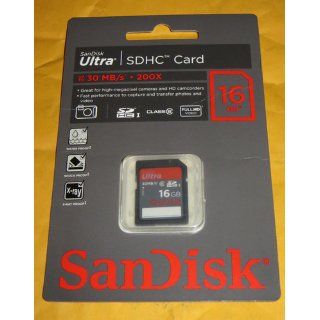 SanDisk Ultra 32GB SDHC Class 6 Flash Memory Card Speed Up To 30MB/s  SDSDH 032G U46 Electronics
