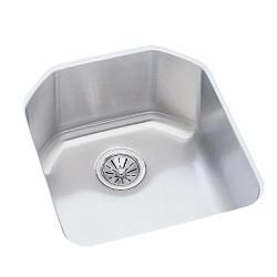 Elkay Stainless Steel Satin Undermount Single Basin Kitchen Sink Elkay Kitchen Sinks