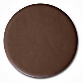 Brown Bonded Leather Coaster Dacasso Colored Accessories