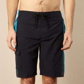 Speedo Navy contrasting panelled board shorts