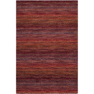 Safavieh Hand loomed Himalaya Red Wool Rug (4' x 6') Safavieh 3x5   4x6 Rugs