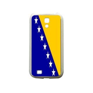 Bosnia and Herzegovina Flag Samsung Galaxy S4 White Silcone Case   Provides Great Protection Cell Phones & Accessories