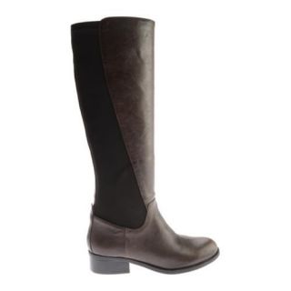 Women's Nine West Partay Dark Grey Leather Nine West Boots