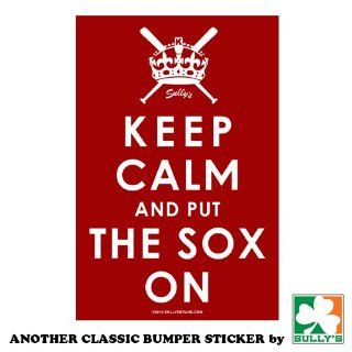 'Keep Calm and put the SOX On' Sticker Automotive