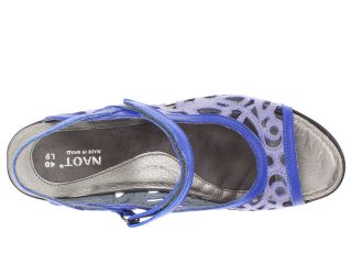 Naot Footwear Deluxe Sky Leather/Cobalt Blue Patent Leather