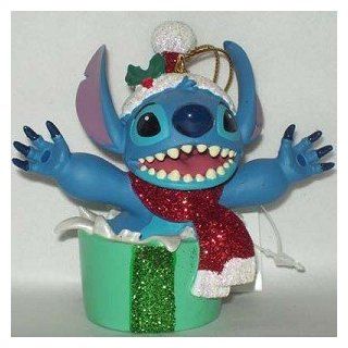 Disney Holiday Stitch Christmas Present Ornament   Disney Theme Parks Exclusive & Limited Availability  