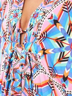 Kites print poncho dress  Mara Hoffman