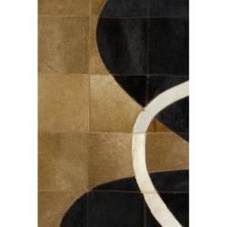 Handmade Mandara Leather Rug (7'9 x 10'6) Mandara 7x9   10x14 Rugs