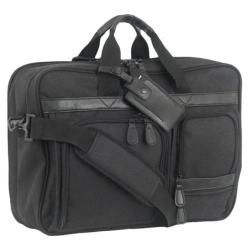 Mercury Luggage Executive Series Multi Pocket Attache Black Mercury Luggage Fabric Messenger Bags