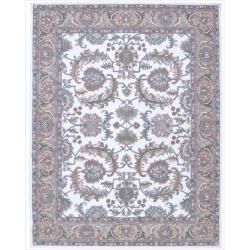 Nourison Hand tufted Caspian Ivory Wool Rug (2'6 x 4') Nourison Accent Rugs