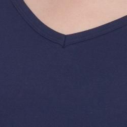 American Apparel Women's XL Navy Baby Rib Long Sleeve Shirt American Apparel Tops
