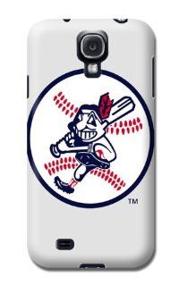 Ipof Cleveland Indians MLB Design Samsung Galaxy S4/samsung 9500 Case Authentic Cell Phones & Accessories