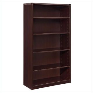 DMi Fairplex 65" 5 Shelf Open Bookcase in Mocha   7004 829