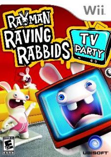 Wii   Rayman Raving Rabbids TV Party Action Adventure