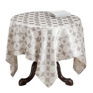 Circle Design Table Topper Table Linens