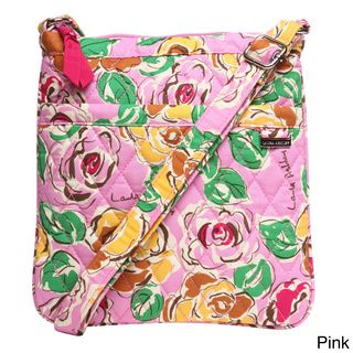 Laura Ashley Floral Quilted North/South Crossbody Bag Laura Ashley Crossbody & Mini Bags