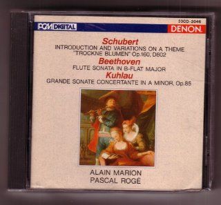 Schubert  Introduction & Variations, D. 802 / Beethoven Sonata in B flat / Kuhlau Grande Sonate concertante, Op. 85 Music