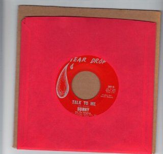 SUNNY and THE SUNGLOWS/Talk To Me/45rpm record Music