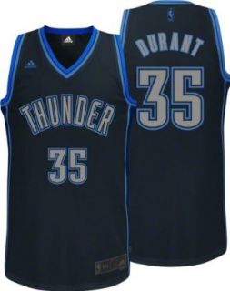 NBA Men's Oklahoma City Thunder Kevin Durant Graystone Swingman Jersey (Grey, Small)  Sports Fan Jerseys  Clothing