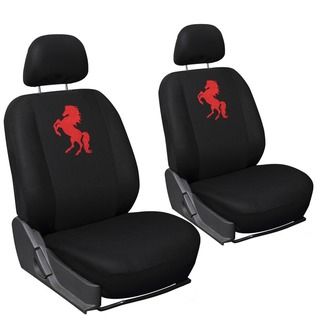 Oxgord Wild Horse Mustang 6 piece Seat Cover Set Car Seat Covers