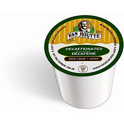 Van Houtte Decaffeinated Dark Roast Coffee K Cups for Keurig Brewers 96 K Cups Coffee Makers