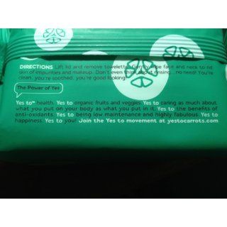 Yes To Cucumbers Hypoallergenic Facial Towelettes, 30 wipes Health & Personal Care