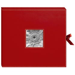3 ring 40 Page 12x12 Red Memory Book Box Pioneer Photo Albums Scrapbook Albums