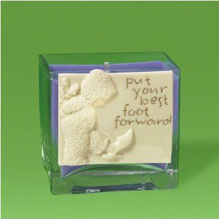 Snowbabies Put Your Best Foot Forward Candle  Collectible Figurines  
