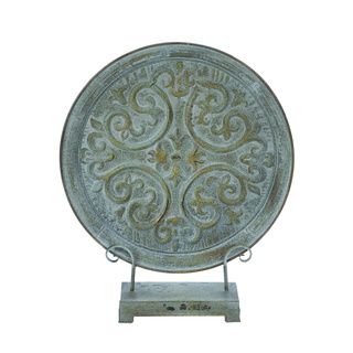 Roman Inspired Table Top Plate Decor Accent Pieces
