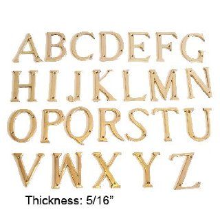 4 inch Solid Brass A Z House Letters in Bright Brass Finish. PRICE IS PER LETTER. PLEASE SEND US AN EMAIL TO LET US KNOW WHAT LETTERS YOU WANT   House Numbers  