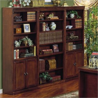 Kathy Ireland Home by Martin Huntington Club Wall Bookcase   HCR3672 HCR3072D PKG