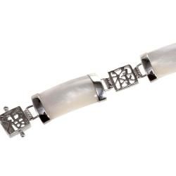 Mother Of Pearl Silver Bracelet (China) Bracelets