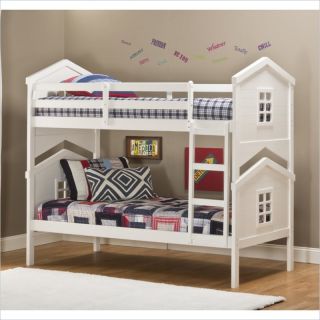 Hillsdale House Bunk Bed in White   1005BB