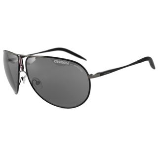 Carrera Gipsy Men's/ Unisex Black/Grey Aviator Sunglasses Carrera Fashion Sunglasses