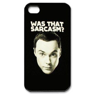Diy Case Sheldon Cooper Iphone 4/4S Case Hard Case Fits Sprint, T mobile, AT&T and Verizon IPhone 4s Case 101793 Cell Phones & Accessories