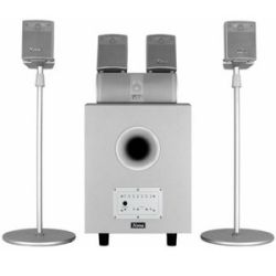Earthquake SN 51 5.1 Speaker System   Silver Speaker Systems